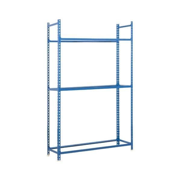 KIT AUTOCLICK HJUL - SIMON RACK - 2000x900x400mm - Blå - Lätt montering - 11.08kg
