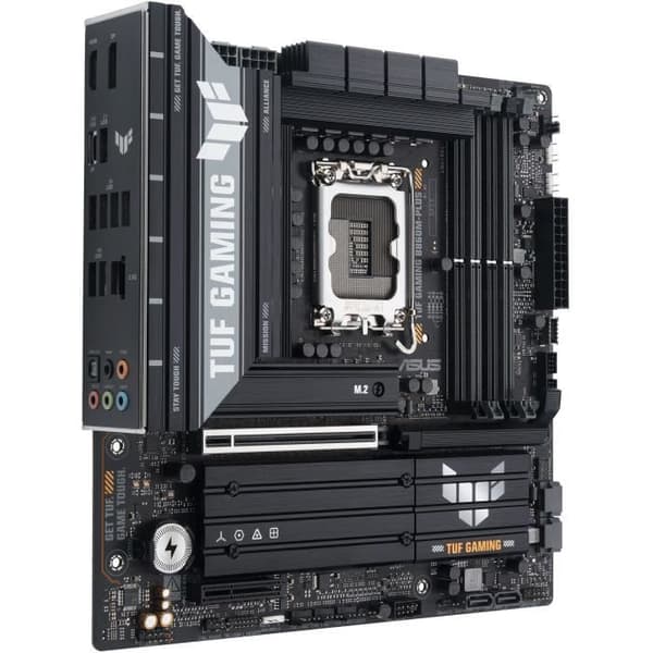 Moderkort - ASUS - TUF GAMING B860M-PLUS - Intel B860 LGA 1851 (Socket V1) micro ATX
