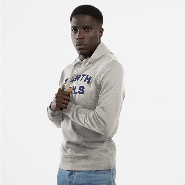 Sweatshirt North Sails - Grå - Långa ärmar - Huva