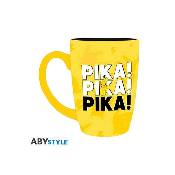 Mugg - ABYSTYLE - Pikachu - 400 ml - Keramik - Diskmaskin & mikrovågsugn