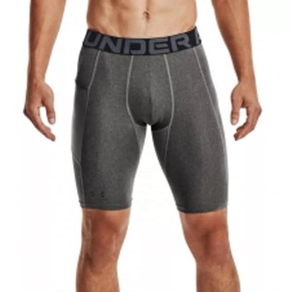 Under Armour HG Armour LNG Sportshorts för män - Grå