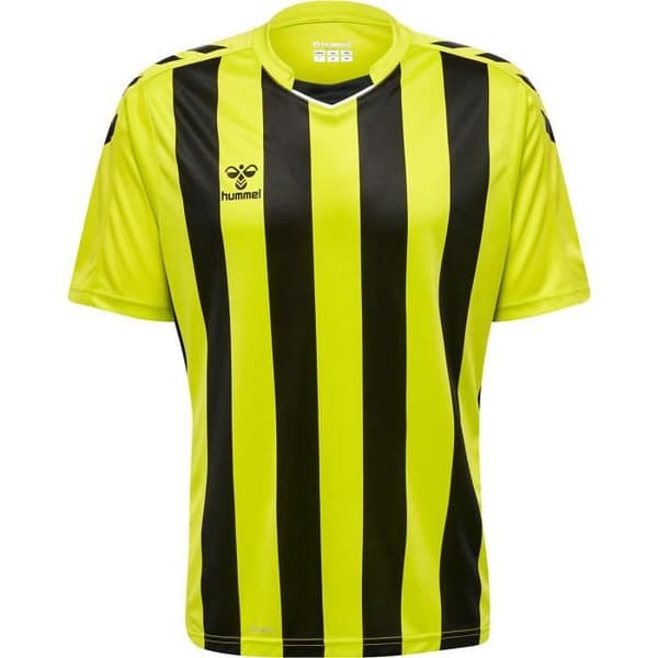 Hummel Striped Jersey - lime/svart - 3XL