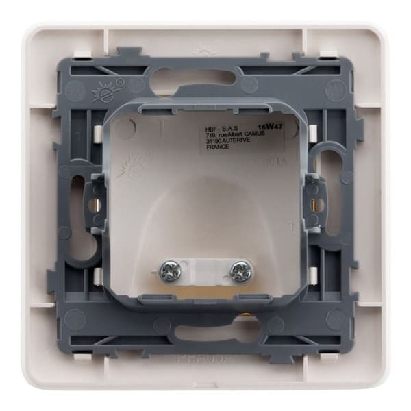 Kabelutgångsplåt Artezo 86x86mm - Zenitech