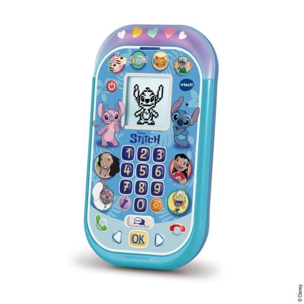 VTECH - STITCH - DEN EDUKATIVA SMARTPHONEN - Blå