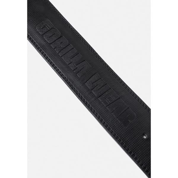 Gorilla Wear 4" kolfiberlyftbälte - Svart - S