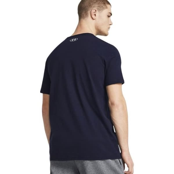 Skjorta - UNDER ARMOUR - Camo Bröststripe - Blå - Kortärmad - Herr