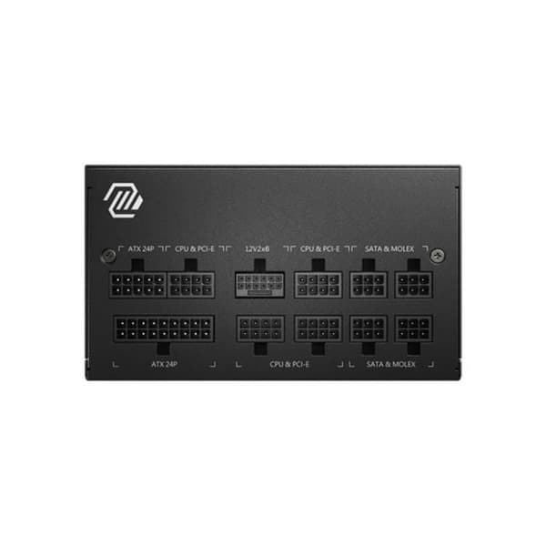 MSI MAG A850GL PCIE5 II ATX 3.1 850W 80 Plus Guld Modular
