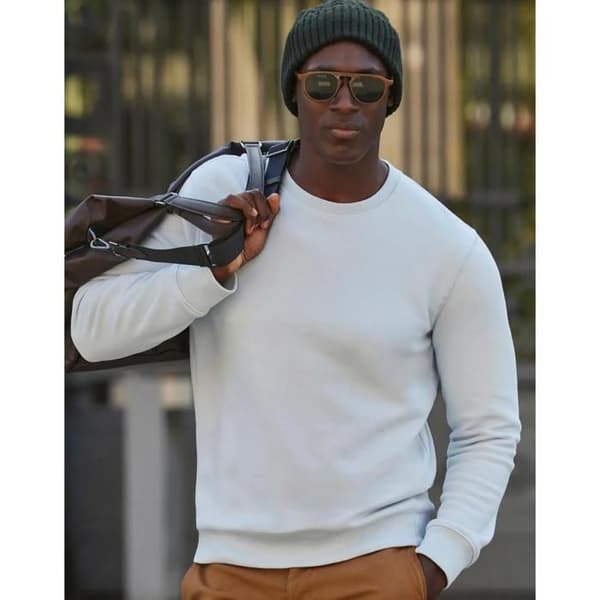 B&C King rundhalsad sweatshirt