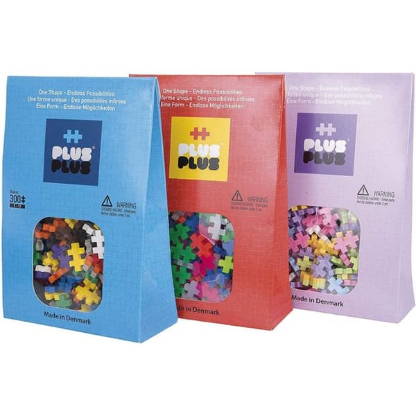 Byggset mini neon - PLUS PLUS - Mini Neon 300 bitar - Samlingsleksak - Från 6 år - Unisex