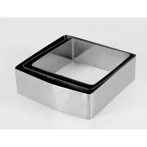 EQUINOX Set med 3 kakformar - 16-18-20 cm - Grå