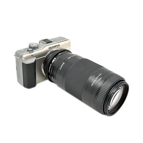 Adaptörring för Sony Alpha/Minolta AF-objektiv till Micro 4/3-hus Olympus Panasonic