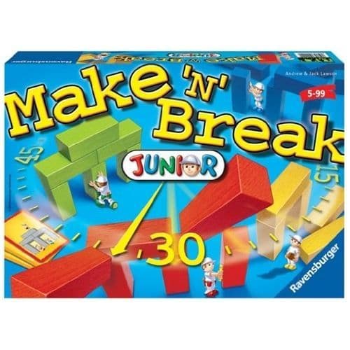 Skicklighetsspel - RAVENSBURGER - Make 'N' Break Junior - Mixed - Från 3 år