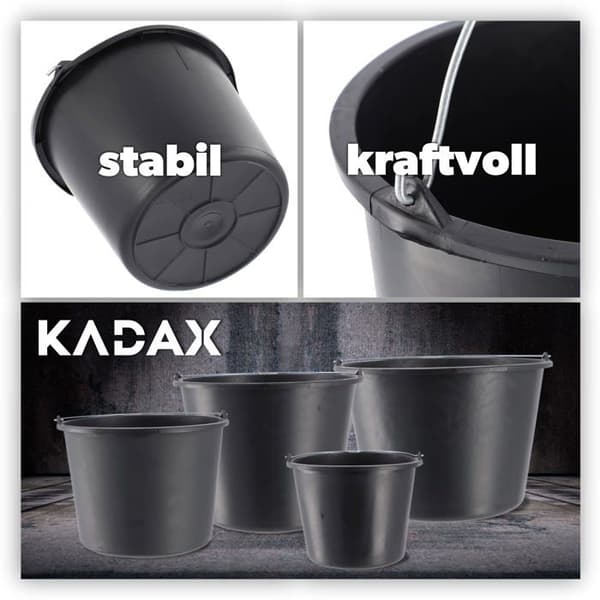 Tråg - hink - avfallskärl Kadax - K451