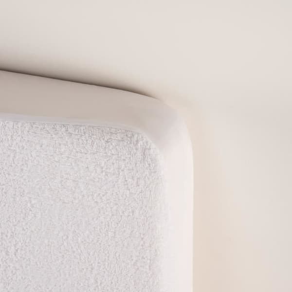 Bambu PU-underlägg 40x90 - EASY DORT - Set om 2 - Tvättsäker - Vit