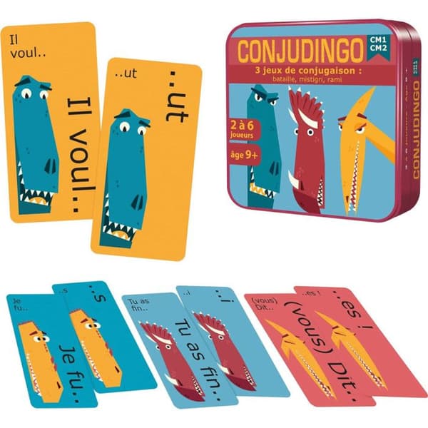 Brädspel - ASMODEE - Conjudingo CM1 CM2 - Blandat - Från 8 år - 30 min