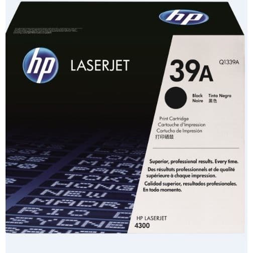 HP LasertJet 39A Toner - Svart (Q1339A)