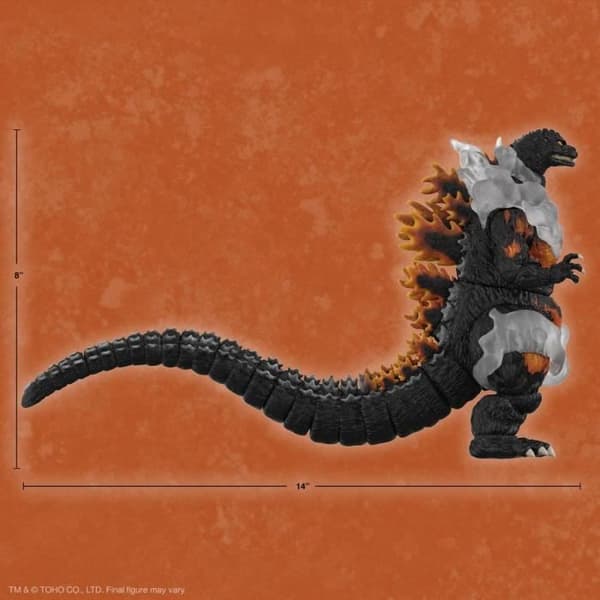 TOHO FIGURINER ULTIMATES BURNING GODZILLA 1995 20 CM SUPER7