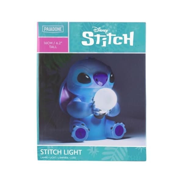 Lampa - Disney - Stitch - Blå - LED - Inomhus