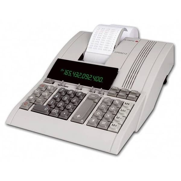 CPD-5212 utskriftskalkylator, 12-siffrig display