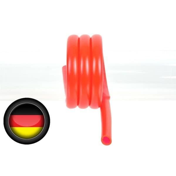 Alphacool Rör AlphaTube HF 13/10 (3/8"ID) - UV Röd 1m (3,3ft) Retailbox