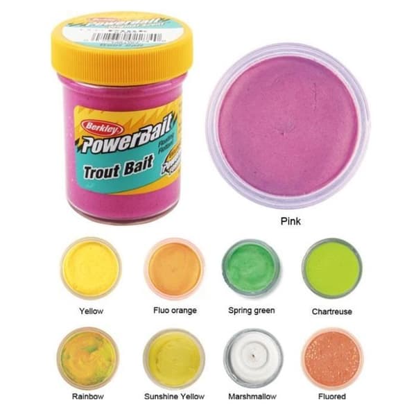 PATE A TRUITE BERKLEY POWERBAIT BIODEGRADABLE TROUTBAIT (Marshmallow)