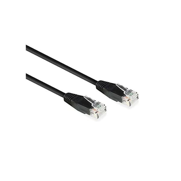 ACT Nätverkskabel CAT6 U/UTP, koppar, 10m, svart