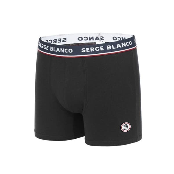 Serge Blanco Boxare Man Kalsonger Man - Svart (4-pack)