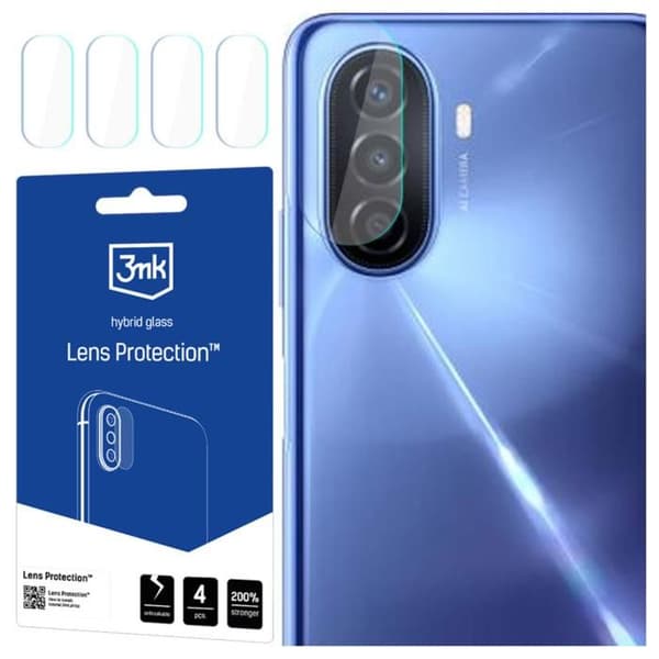 Objektivskydd för Huawei Nova Y70 3MK Lens Protect 4 delar