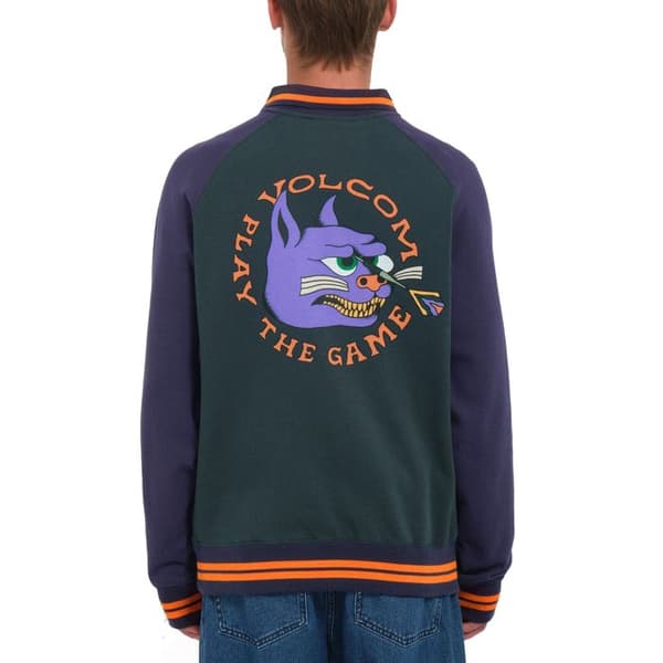 Sweat Volcom Fa Nando Von Arb Crew Vert Herr