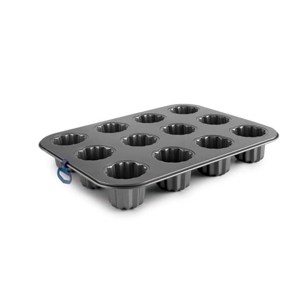 Platta med 12 Moka Canelés - Ibili