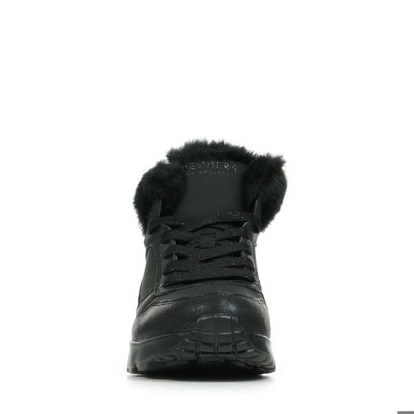 Flickskor - Svart - Skechers Uno Lite - Comfurt Collar