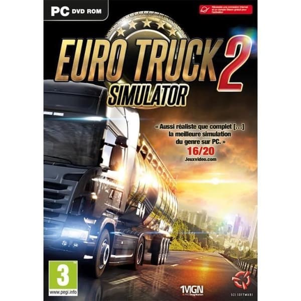 Euro Truck 2 Simulator Standard Edition PC-spel