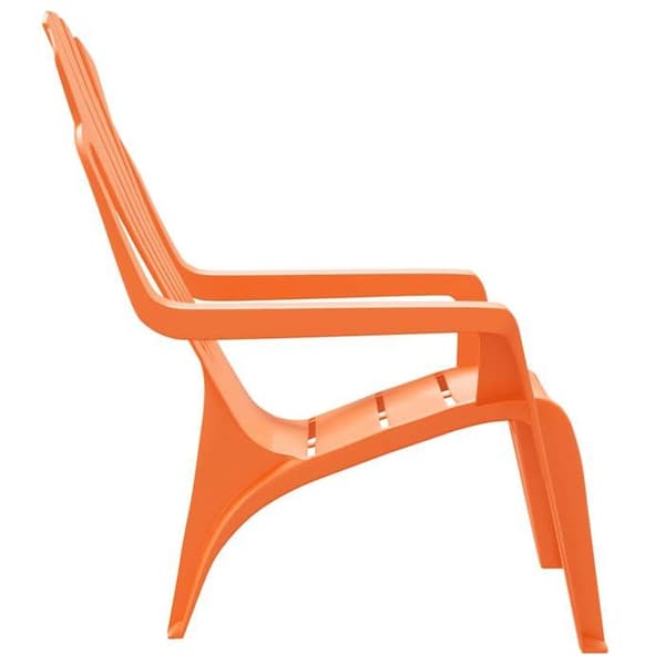 vidaXL Trädgårdsstolar för barn Set om 2 Orange 37x34x44 cm PP 364742