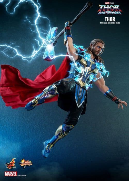 Staty Statuett Hot Toys MMS655 - Marvel Comics - Thor: Love And Thunder - Thor Standardversion