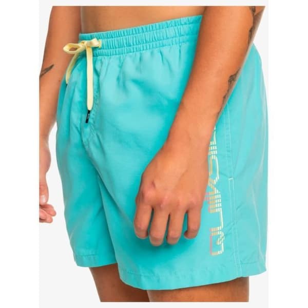 Quiksilver badbyxor för män. 100 % återvunnen polyester.