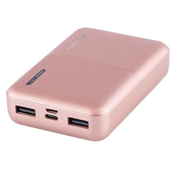 Lätt extern batteri GoGEN PB100007RG 10 000 mAh rosa