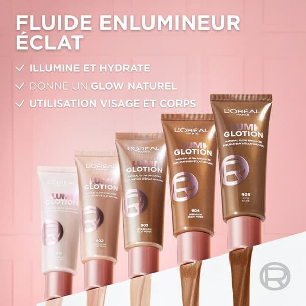 L'Oréal Paris Radiance Highlighting Fluid Lumi Glotion Medium Radiance 40ml