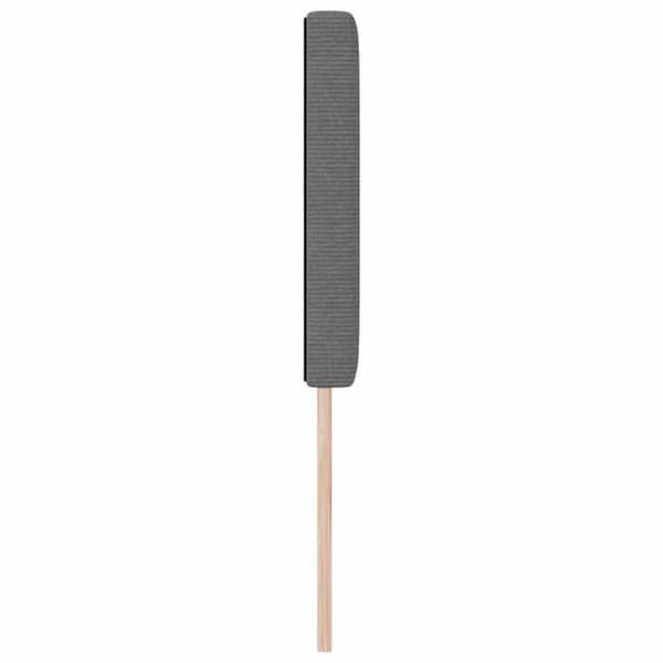 vidaXL Sänggavel Ljusgrå 144 cm Sammetstyg 42007053