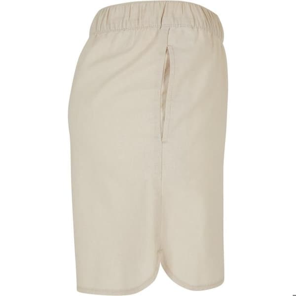 Urban Classics damshorts i linneblandning i plusstorlek