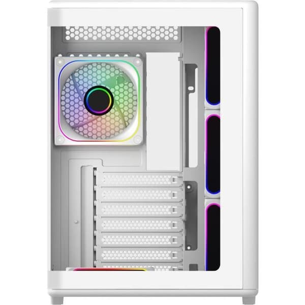 COOLER MASTER - Elite 600 Vit ARGB (4-fläktarsversion) - PC-chassi - Medeltorn ATX