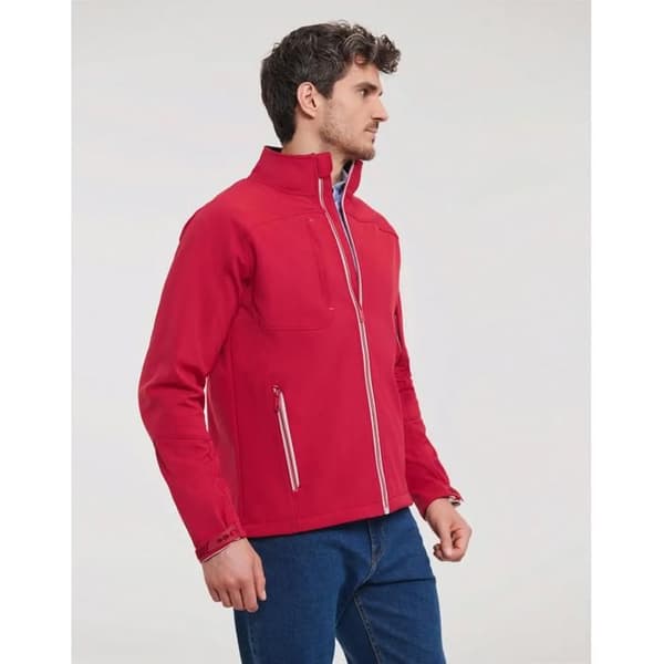 Russell Athletic Bionic softshell-jacka - klassisk röd
