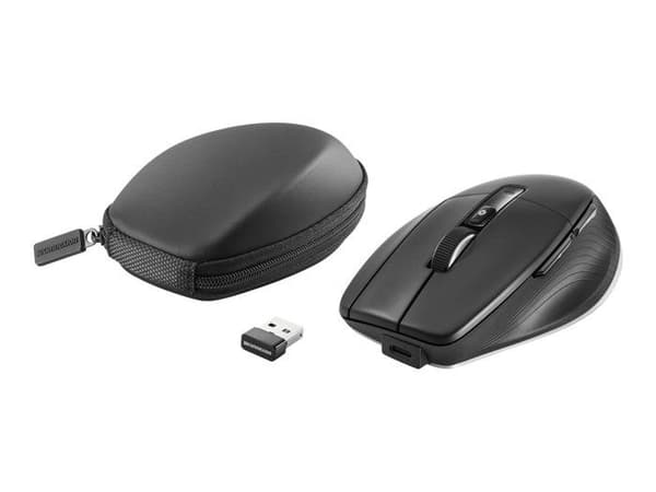 Mus - 3Dconnexion - CadMouse Pro Wireless - Ergonomisk - 7 knappar - Bluetooth, 2.4 GHz