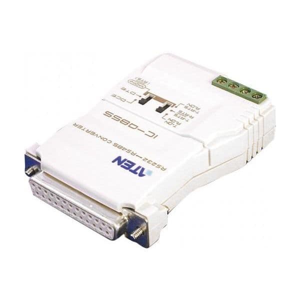 RS232 RS485-omvandlare - ASYNCHRONOUS länk, 4 Full duplex anslutningar, 2 Halv duplex anslutningar