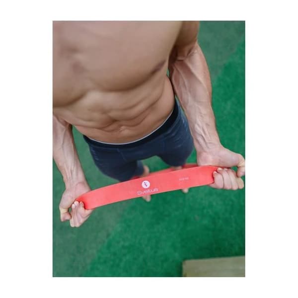 SVELTUS - Kraftband röd 23-57 kg