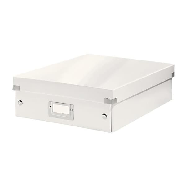 Förvaringslåda - LEITZ - Click ET Store WOW - Vit - 280x100x370 mm - Medium Organizer