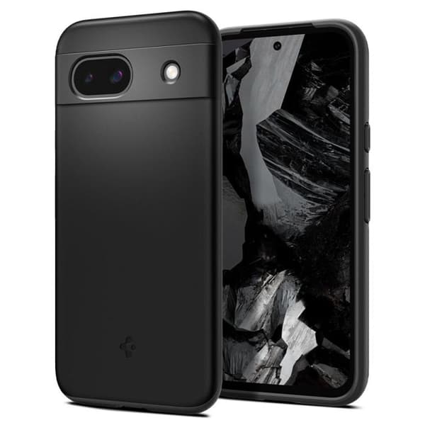 Coque för Google Pixel 8a - Spigen Thin Fit - Svart