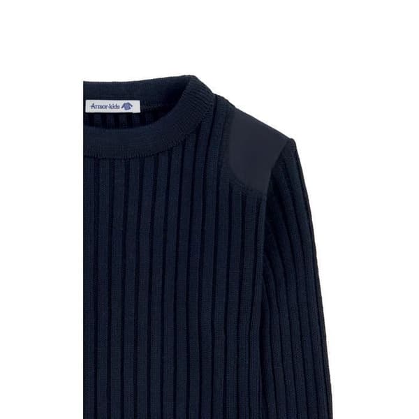 ArmorLux Pull marin Binic Barn unisex blå - 50% ull 50% akryl