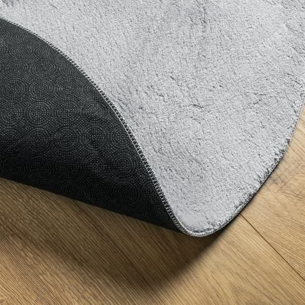 Tapis Gris 120x170 cm Polyester Antidérapande