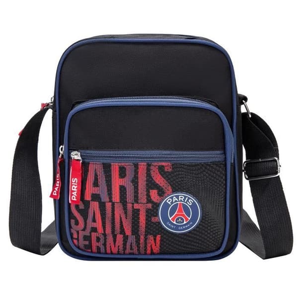 Messenger bag - PARIS SAINT GERMAIN - Svart - Polyester - 20x25x10 cm - Officiell