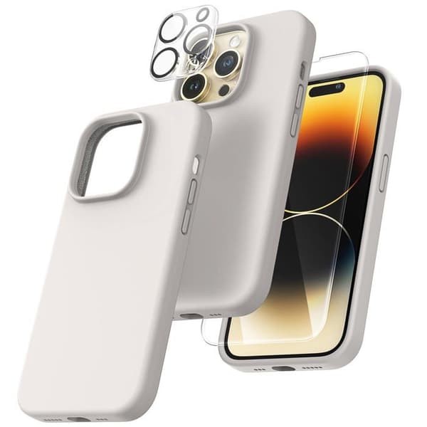 Telefonfodral - Tocol telefon bumper - TOCOL-IP14P-6.1-SC-Stone